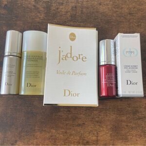 Dior Lot 5 Piece Eye Face Serum Cleansing Oil Sorbet Cream Perfume New